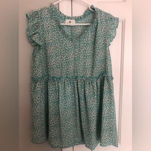 Peplum Tank Blouse